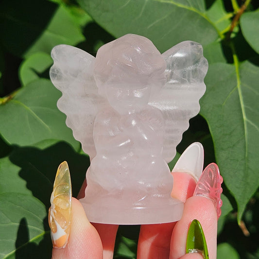 Rose Quartz Angel