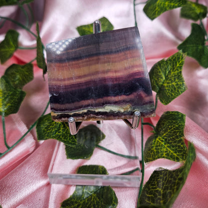 Fluorite slab
