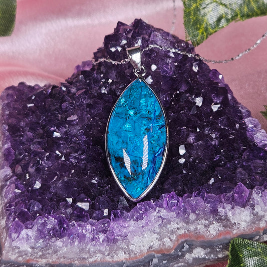 Chrysacolla necklace