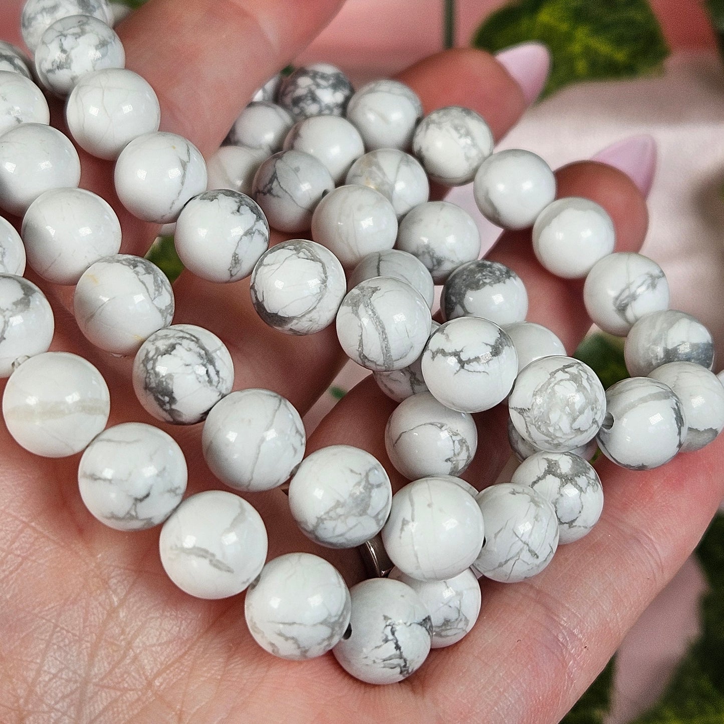 Howlite bracelet