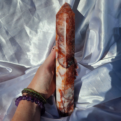 Fire quartz statement tower