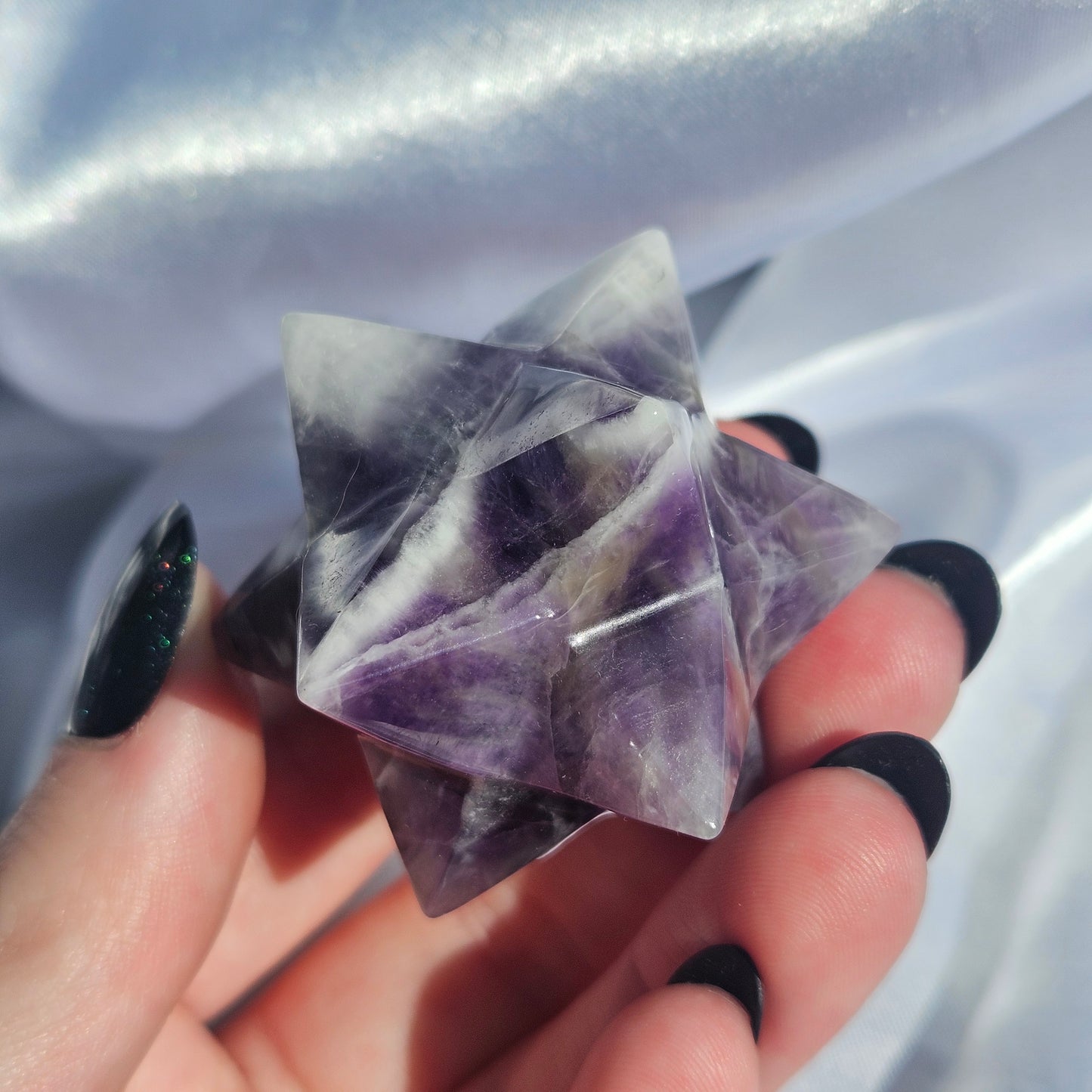 Dream amethyst merkaba