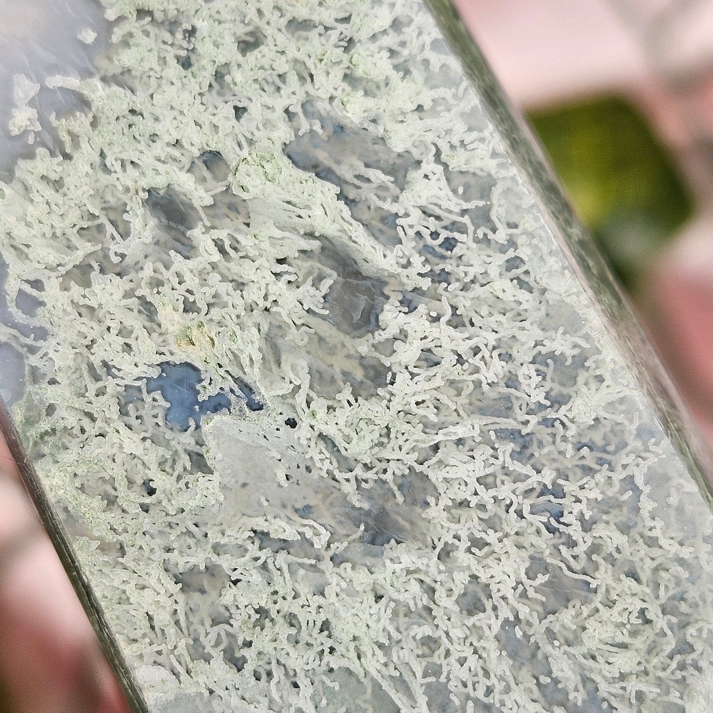Moss agate triple point