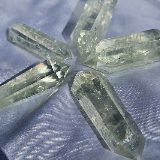 Prasiolite double point