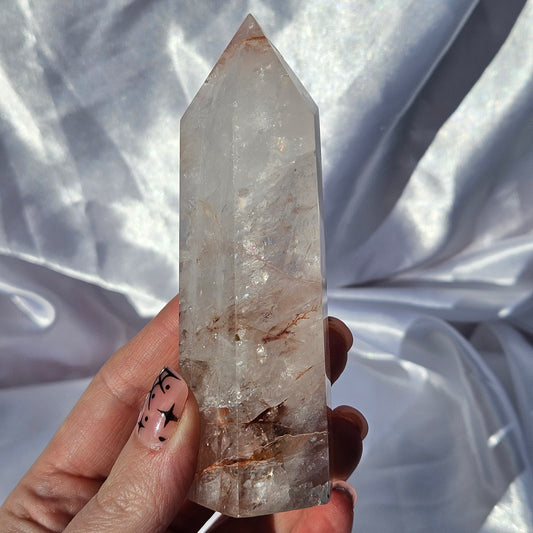 Dendritic fire quartz tower