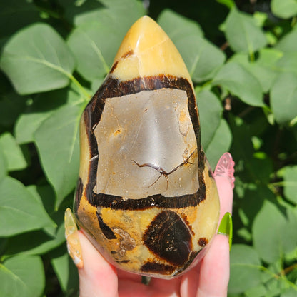 Septarian flame (UV reactive)