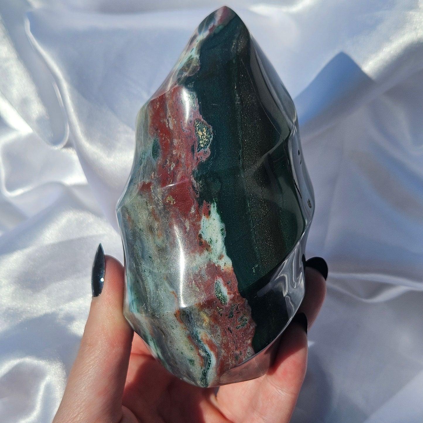 Ocean jasper flame