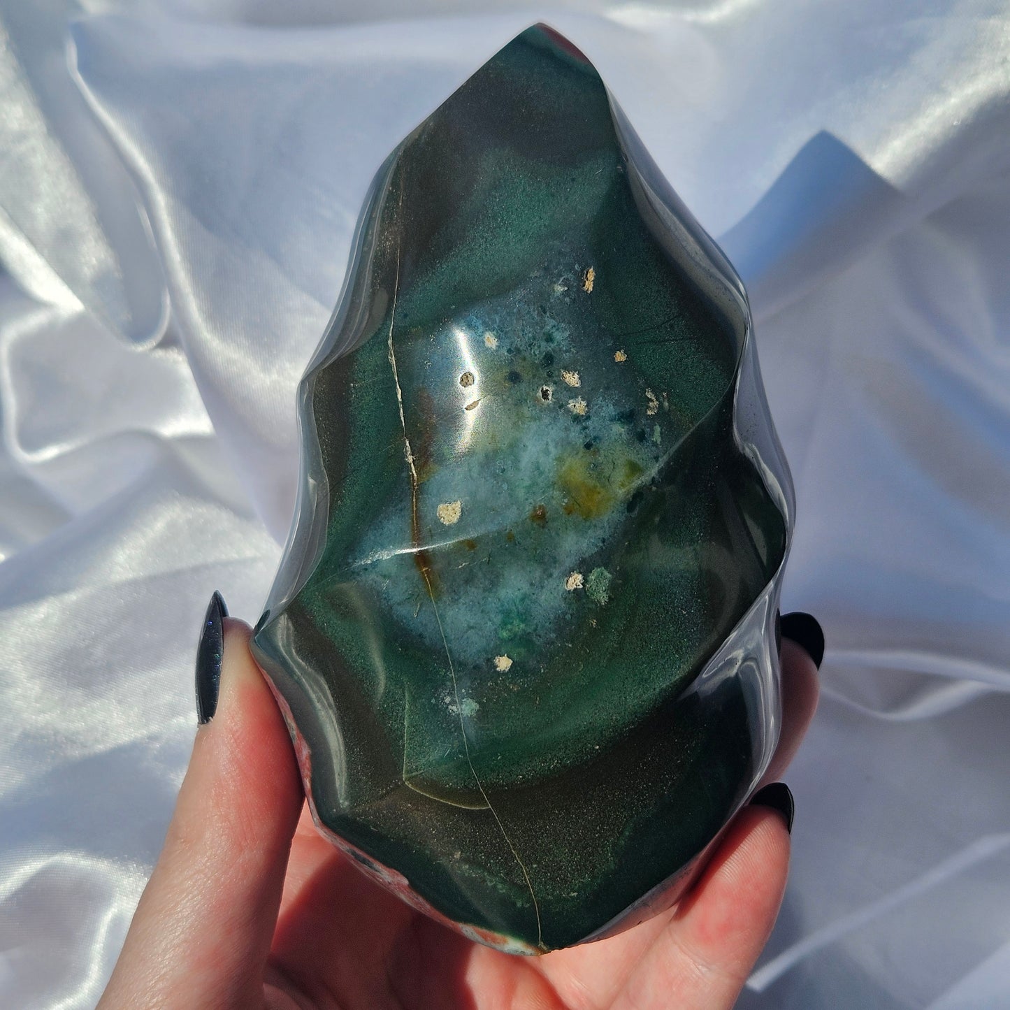 Ocean jasper flame