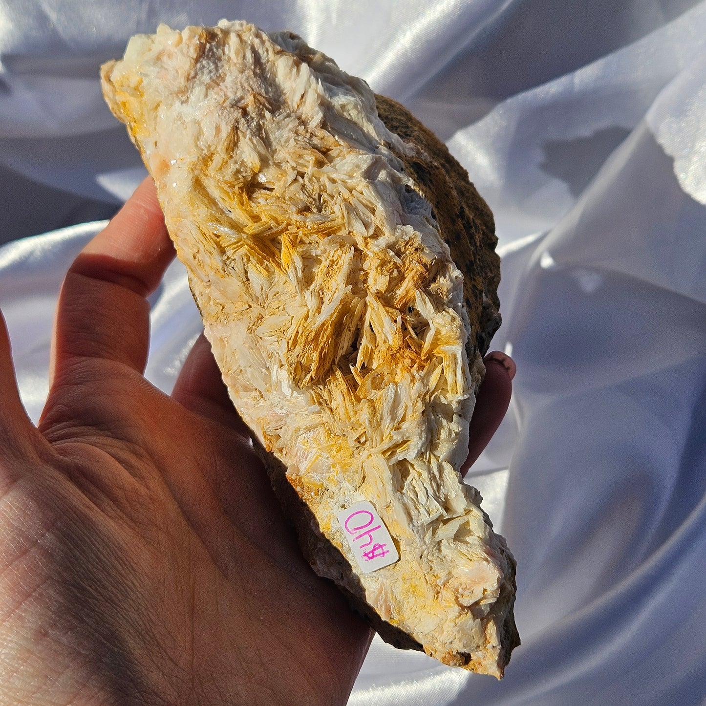 vanadinite and stillbite specimen