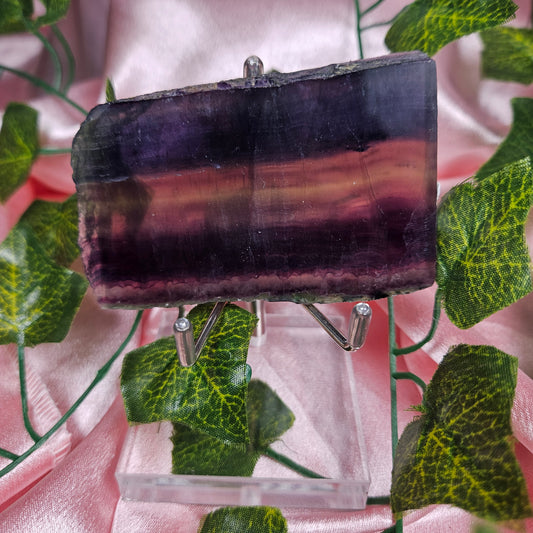 Fluorite slab