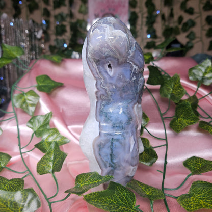 Moss agate statment Hunk