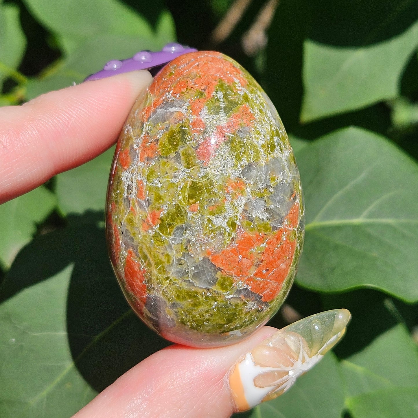Unakite egg