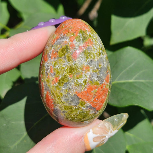 Unakite egg