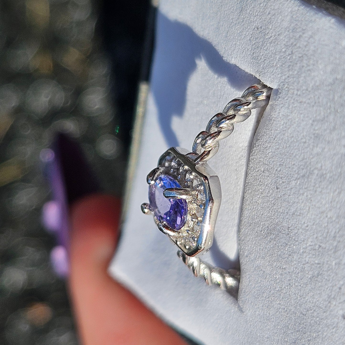 Tanzanite ring