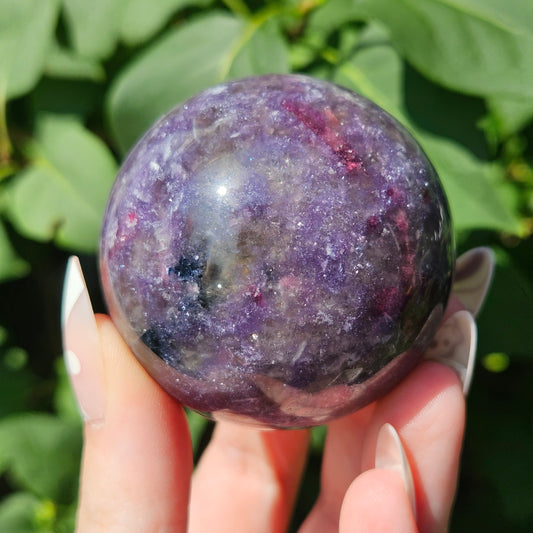 Unicorn stone sphere