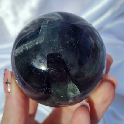 Fluorite sphere