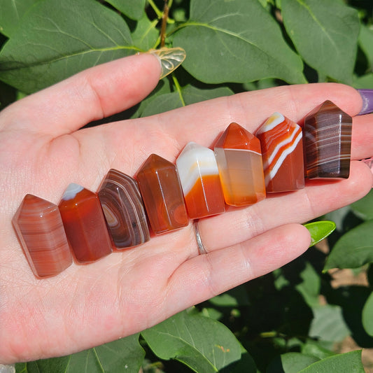 Mini carnelian tower