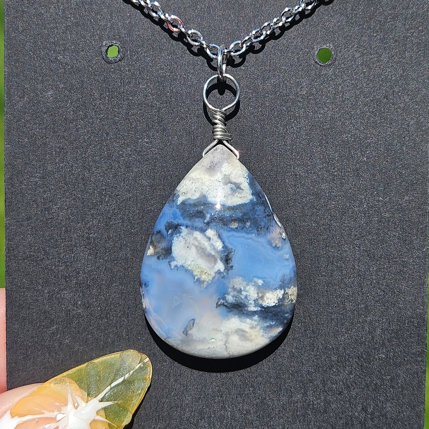 Ocean jasper pendent