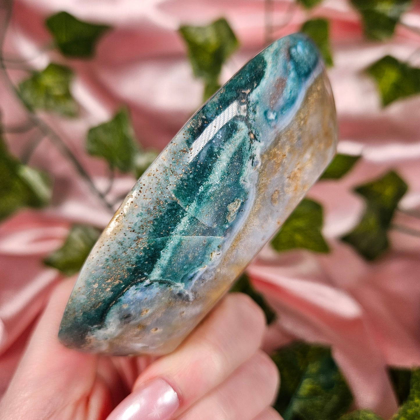 Ocean jasper bowl