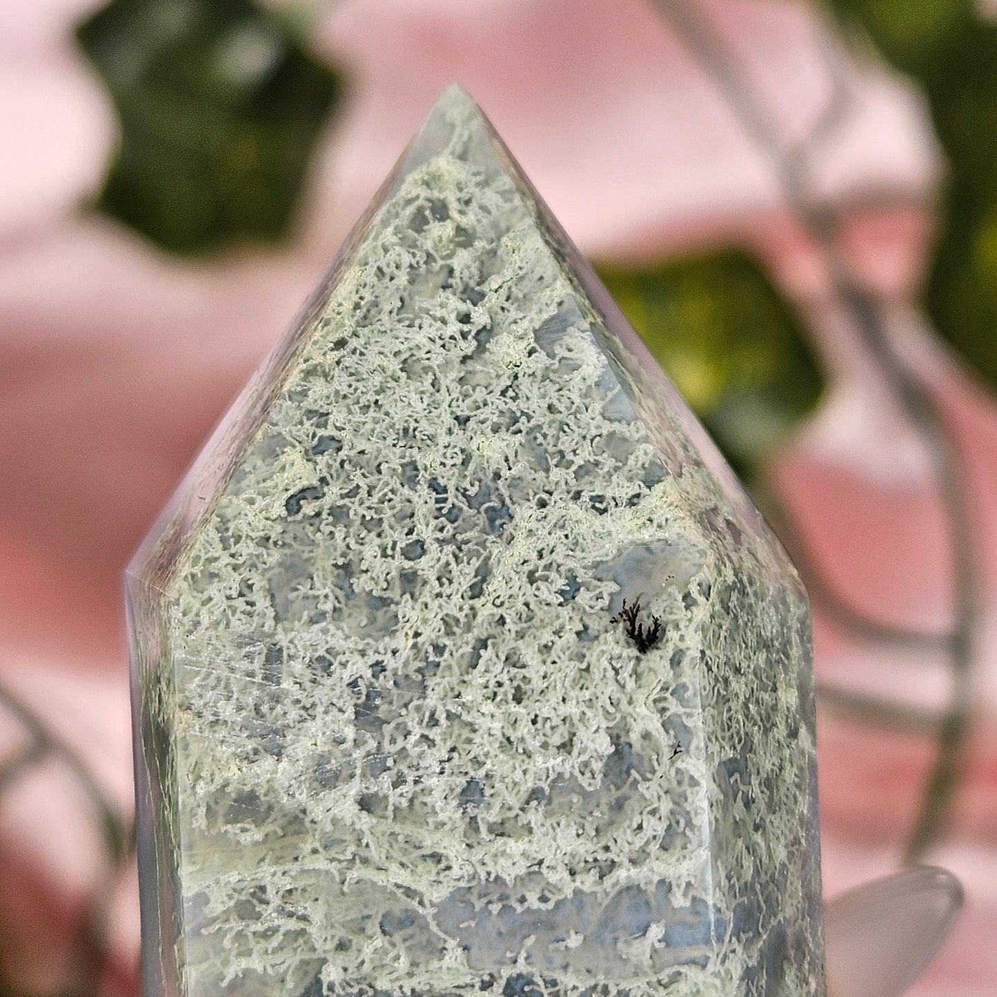 Moss agate triple point