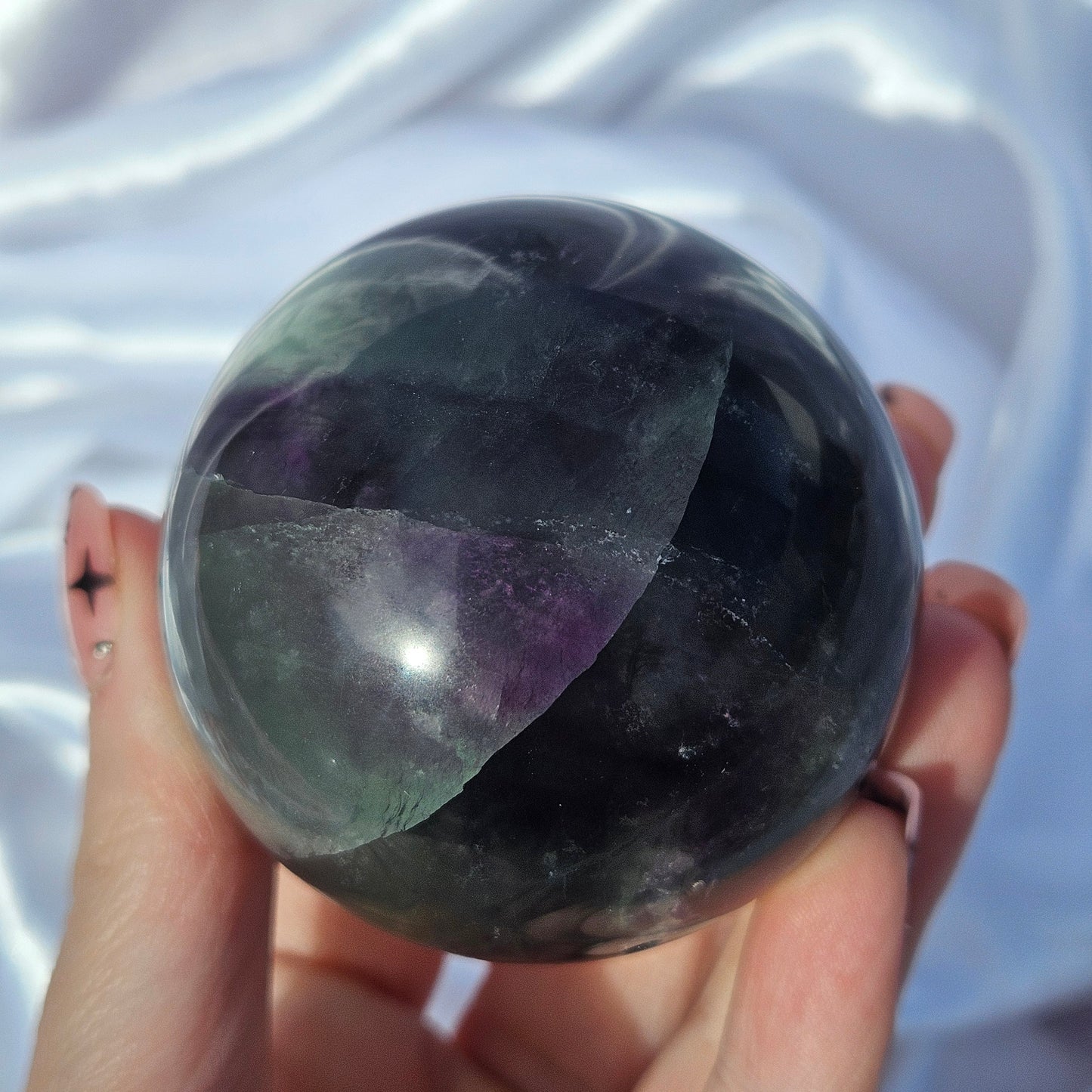 Fluorite sphere