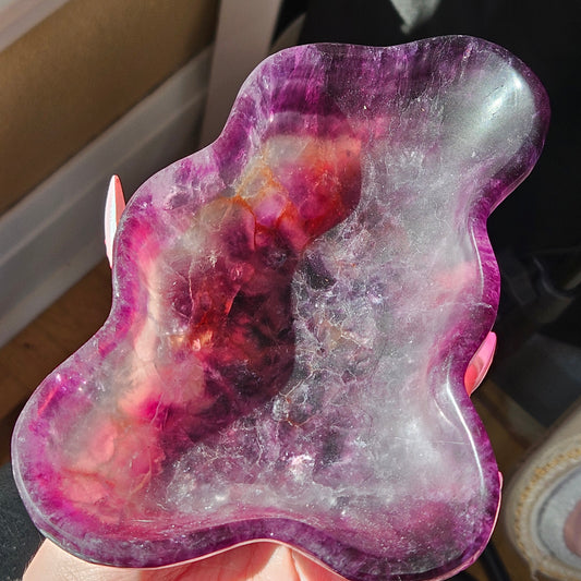 Unique Fluorite statement bowl