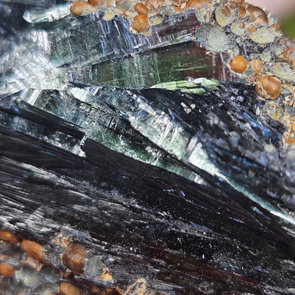 Vivianite specimen