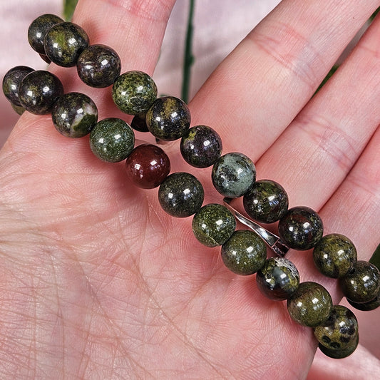 Dragon bloodstone bracelet