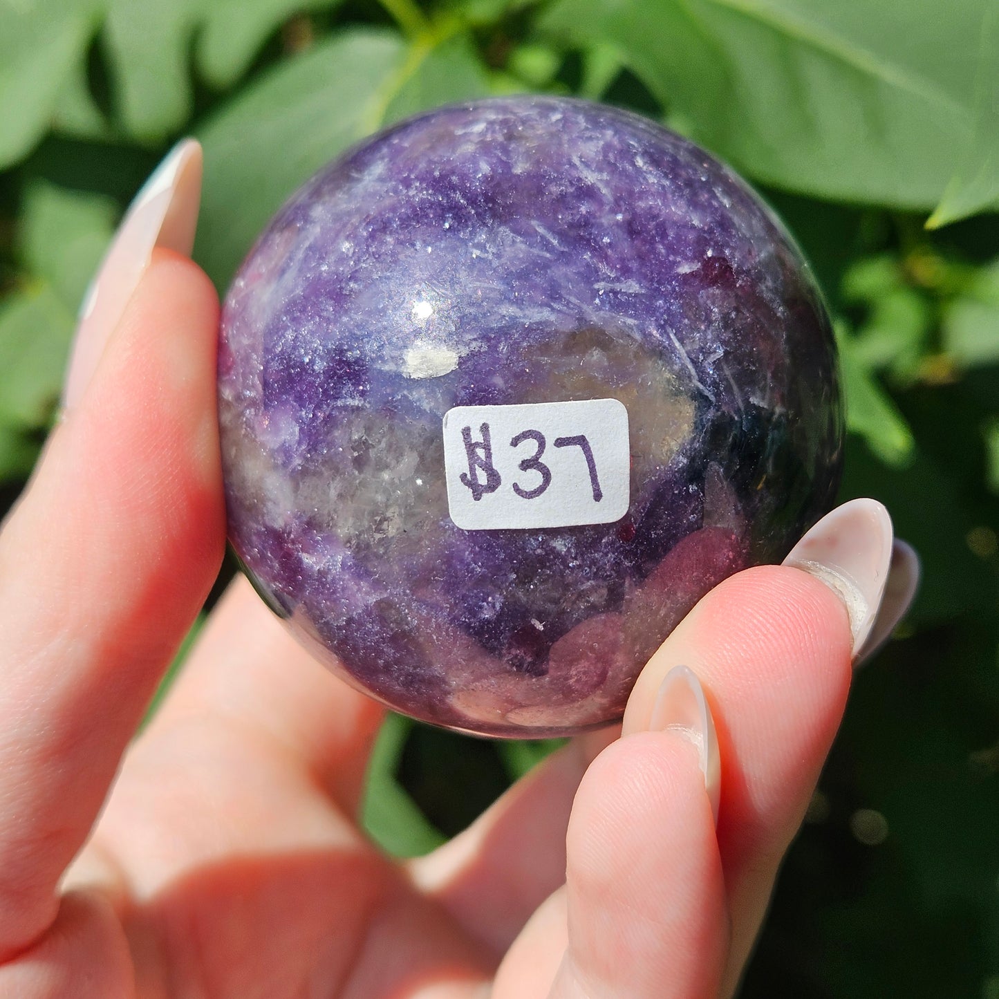 Unicorn stone sphere