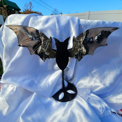 Volcanic agate bat (uv reactive)