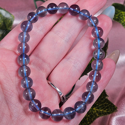 Blue fluorite bracelet