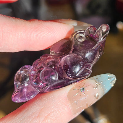 Ametrine lucky toad