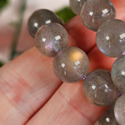 Sunset flash labradorite bracelet