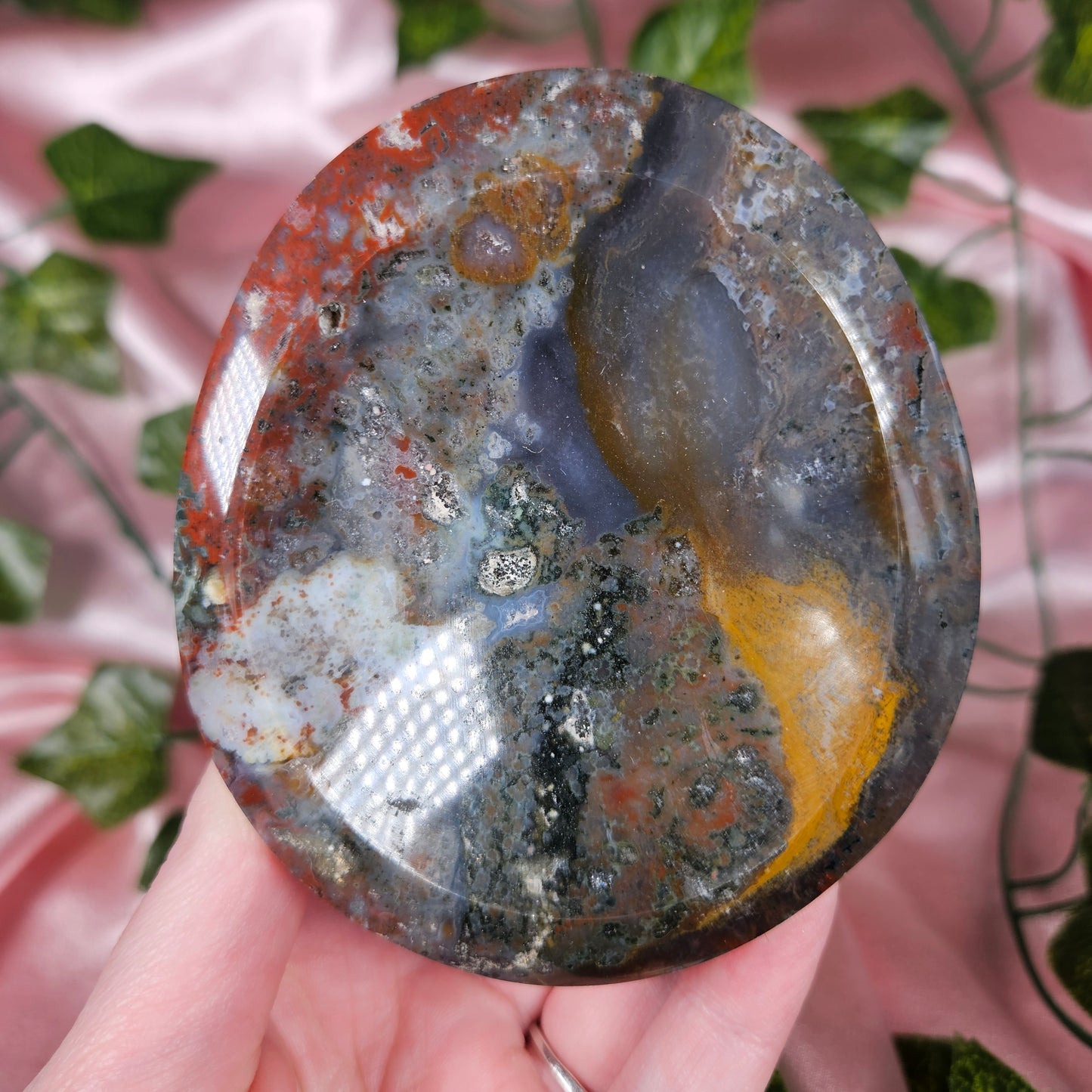 Ocean jasper bowl