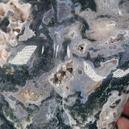 Moss agate statement godess body