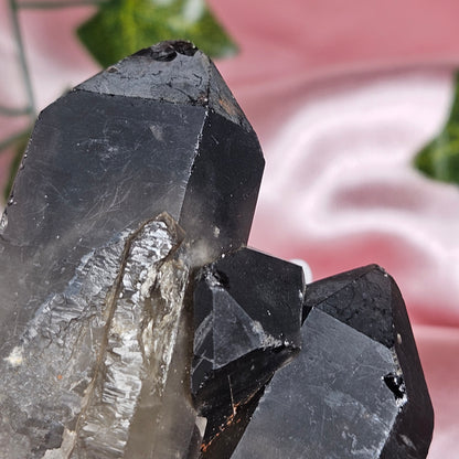 Smokey quartz cluster