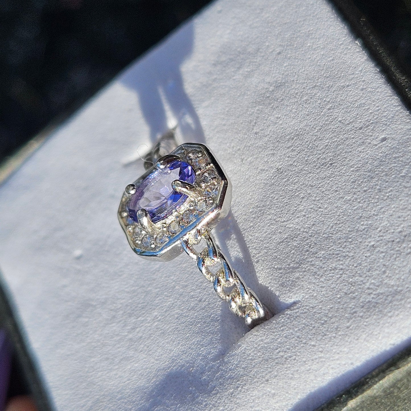 Tanzanite ring