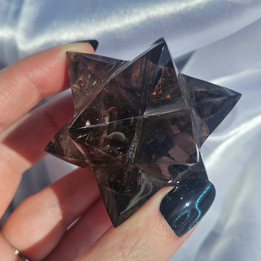 Smokey quartz merkaba