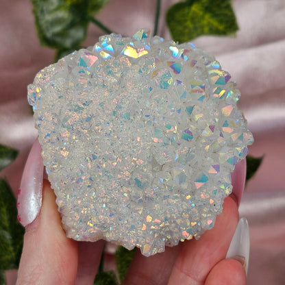 Aura quartz cluster