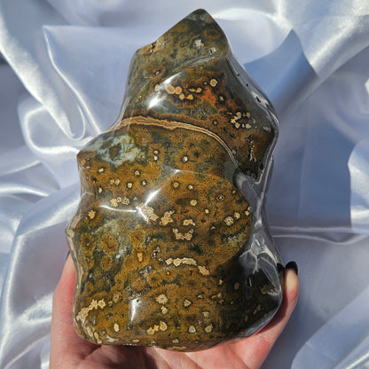 Ocean jasper flame