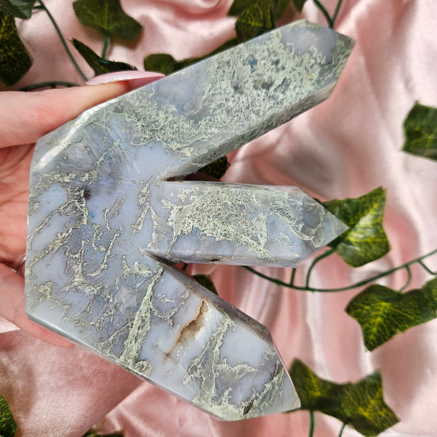 Moss agate triple point