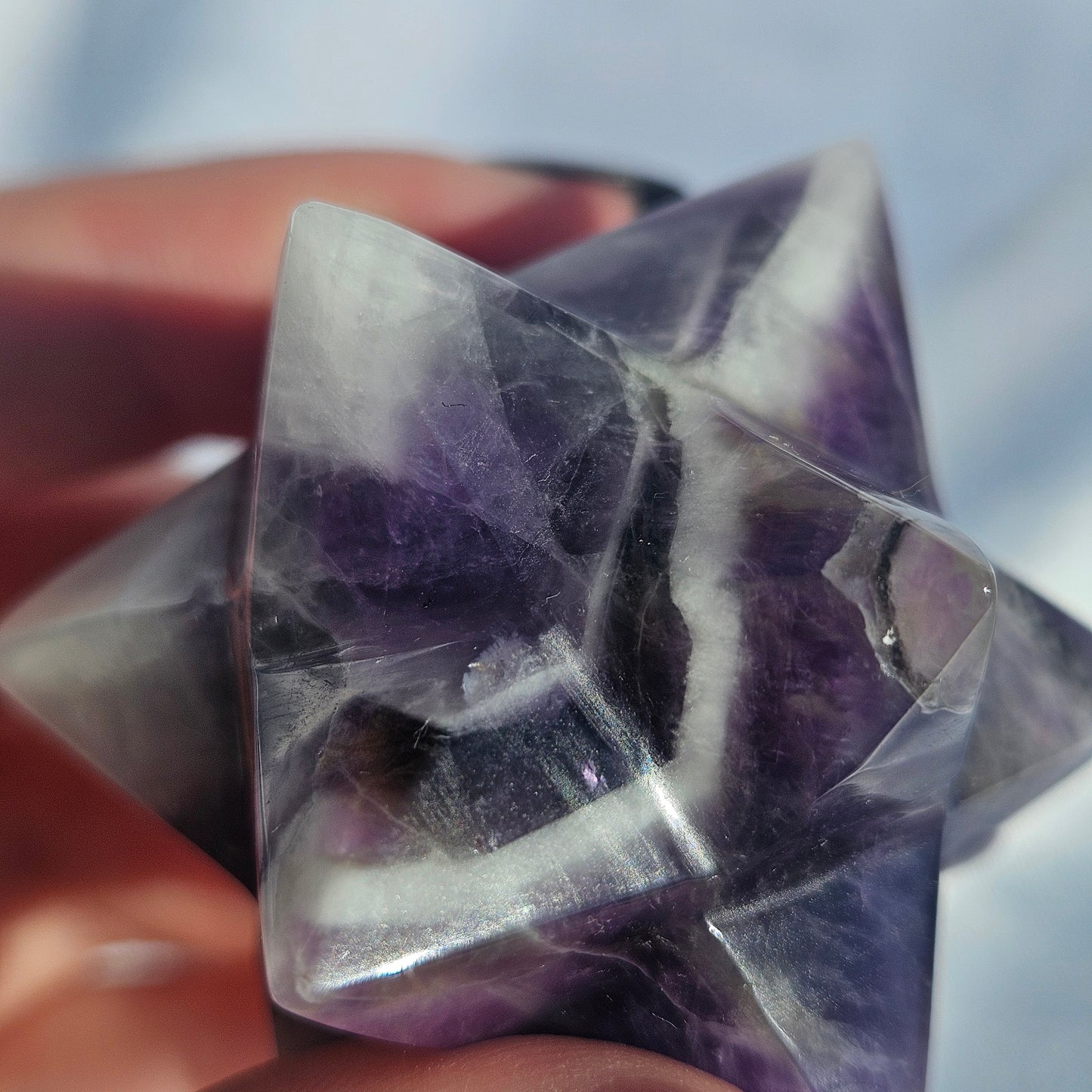 Dream amethyst merkaba