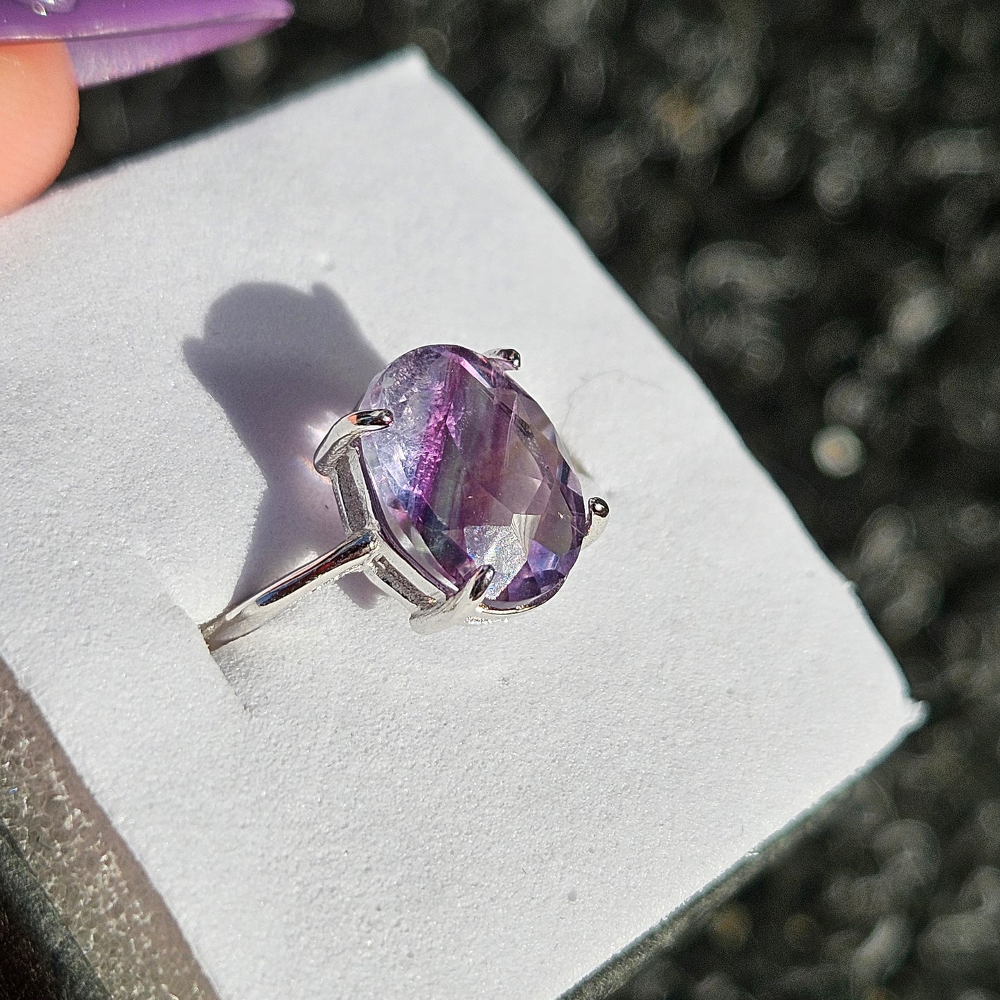 Fluorite ring