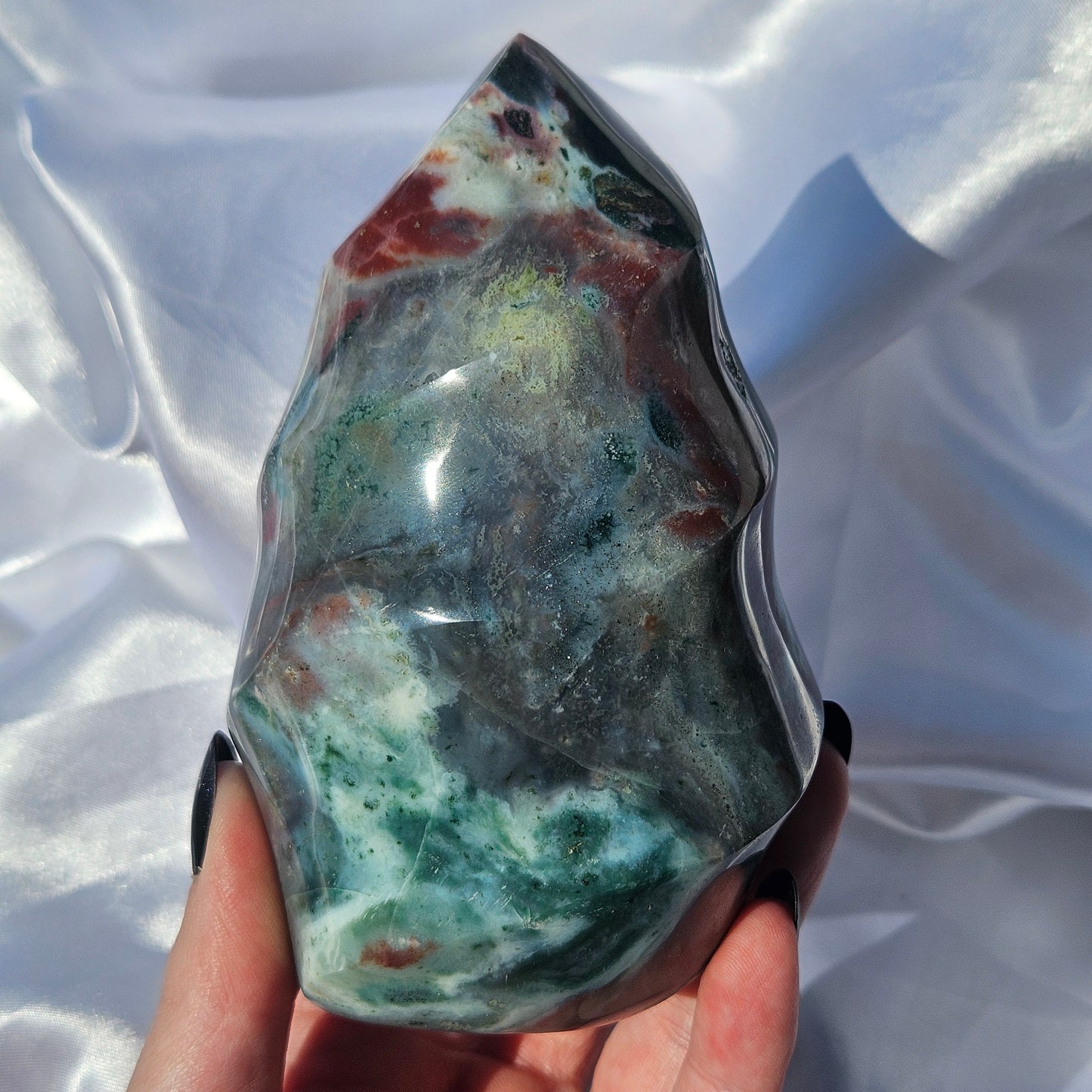 Ocean jasper flame
